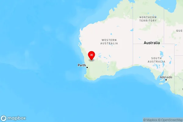 Kalannie,Western Australia Region Map