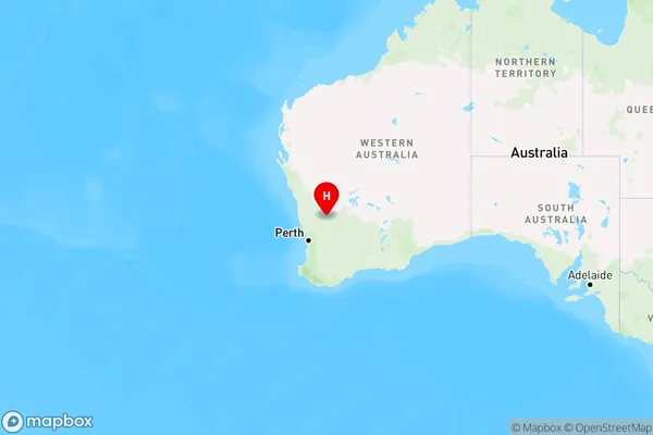 Kulja,Western Australia Region Map