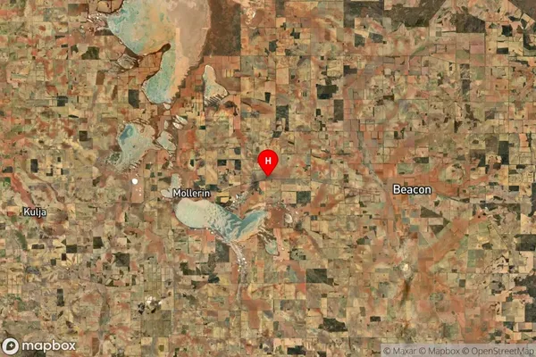 Cleary,Western Australia Satellite Map