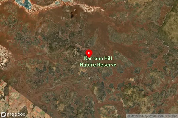 Karroun Hill,Western Australia Satellite Map