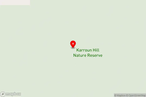 Karroun Hill,Western Australia Area Map