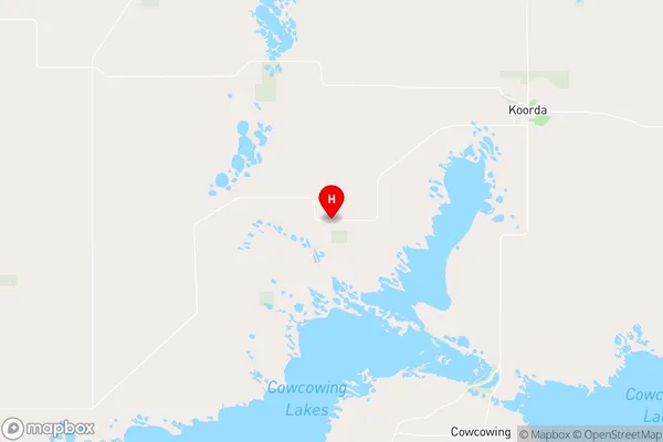 Booralaming,Western Australia Area Map