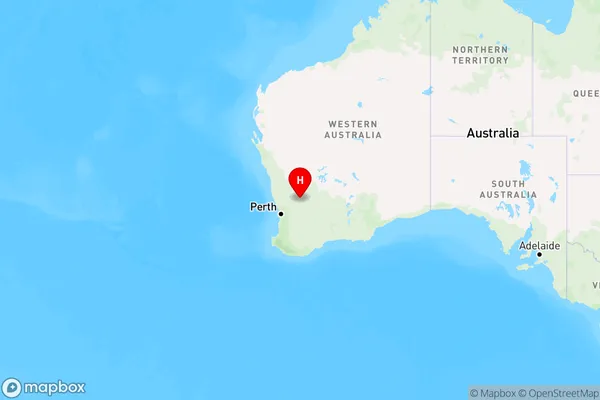 Dukin,Western Australia Region Map