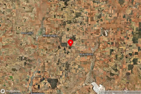 Barbalin,Western Australia Satellite Map