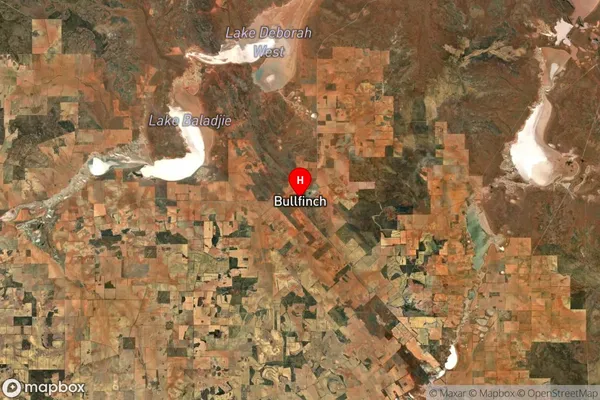 Bullfinch,Western Australia Satellite Map