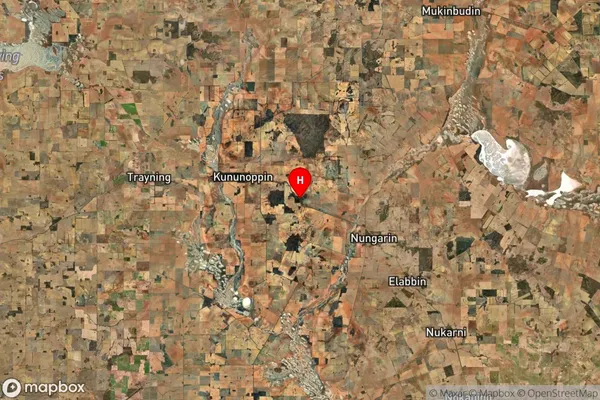 Kwelkan,Western Australia Satellite Map