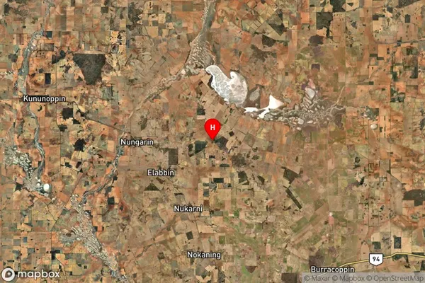 Talgomine,Western Australia Satellite Map