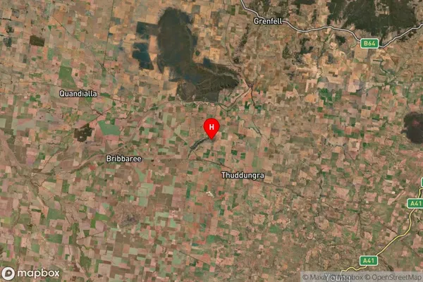 Ashville,New South Wales Satellite Map