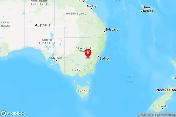 Berthong,New South Wales Region Map