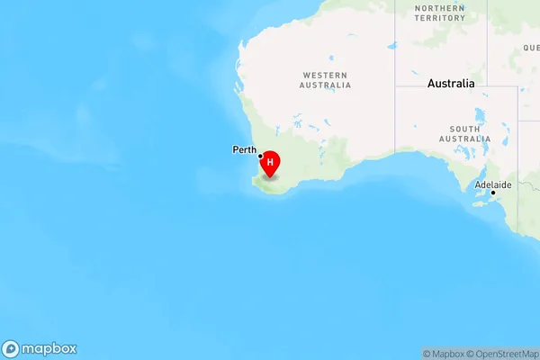 Qualeup,Western Australia Region Map