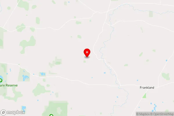 Frankland,Western Australia Area Map