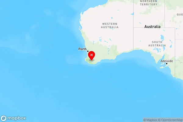 Frankland,Western Australia Region Map