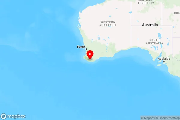 Rocky Gully,Western Australia Region Map