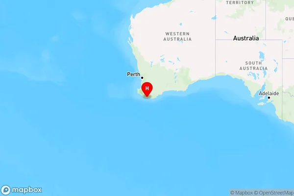 Walpole,Western Australia Region Map