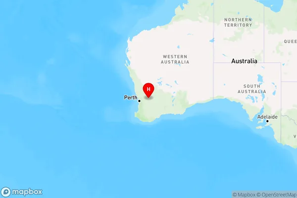 Tammin,Western Australia Region Map