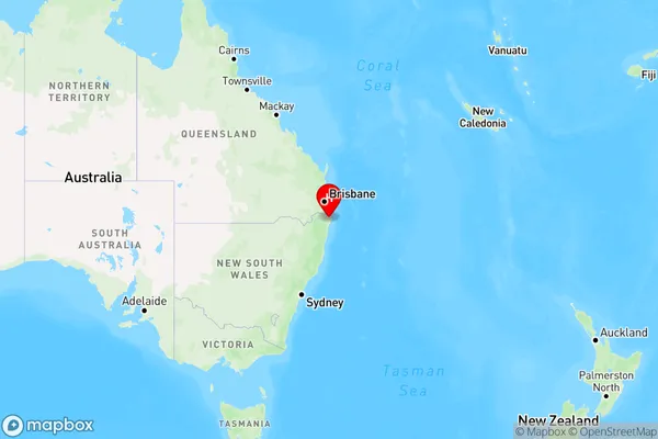 Clunes,New South Wales Region Map