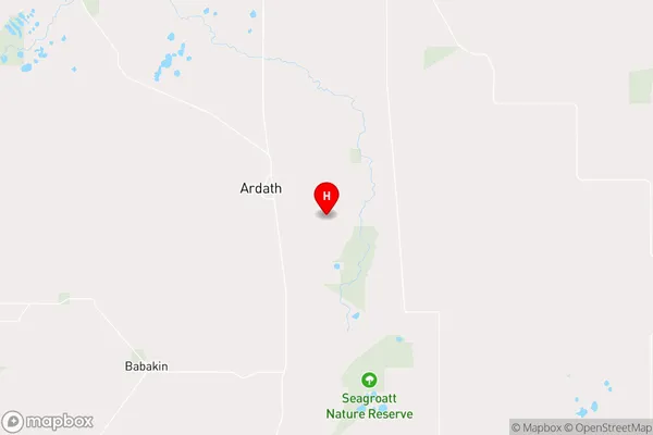 Ardath,Western Australia Area Map