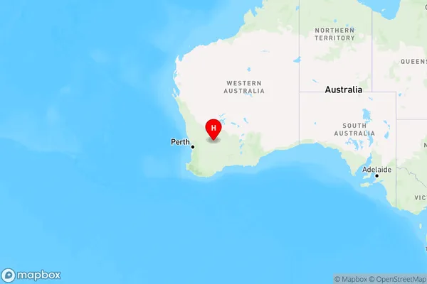 Burracoppin,Western Australia Region Map