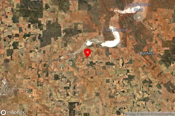 Boodarockin,Western Australia Satellite Map