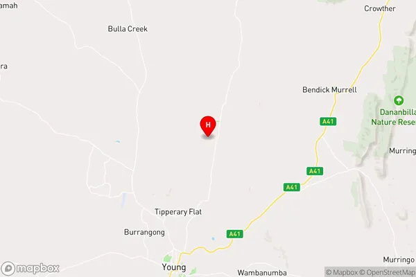 Monteagle,New South Wales Area Map