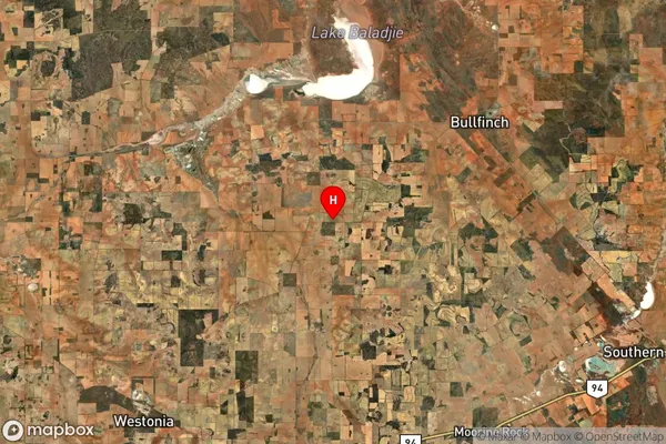 North Bodallin,Western Australia Satellite Map