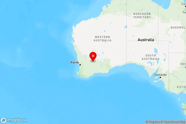 Ghooli,Western Australia Region Map