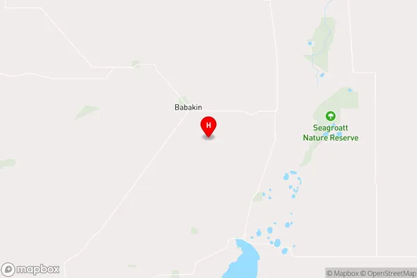 Babakin,Western Australia Area Map