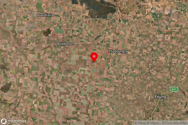 Tubbul,New South Wales Satellite Map