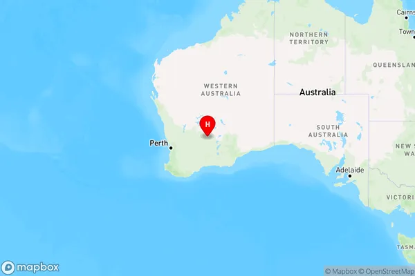 Wallaroo,Western Australia Region Map