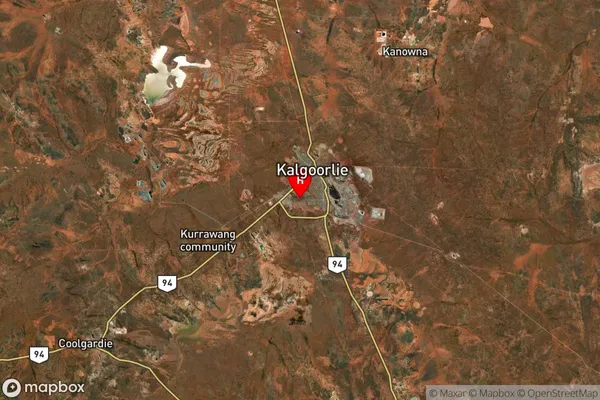 Broadwood,Western Australia Satellite Map