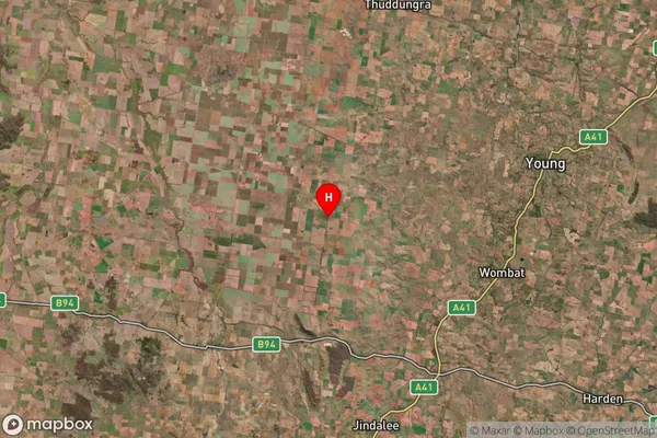 Yannawah,New South Wales Satellite Map