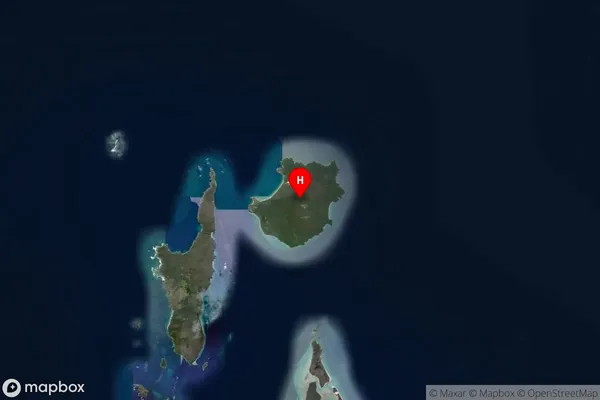 Three Hummock Island,Tasmania Satellite Map