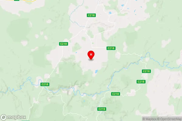 Trowutta,Tasmania Area Map