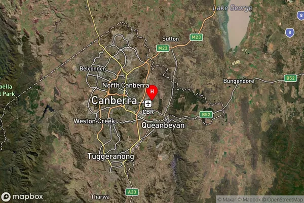 Fairbairn Raaf,Australian Capital Territory Satellite Map