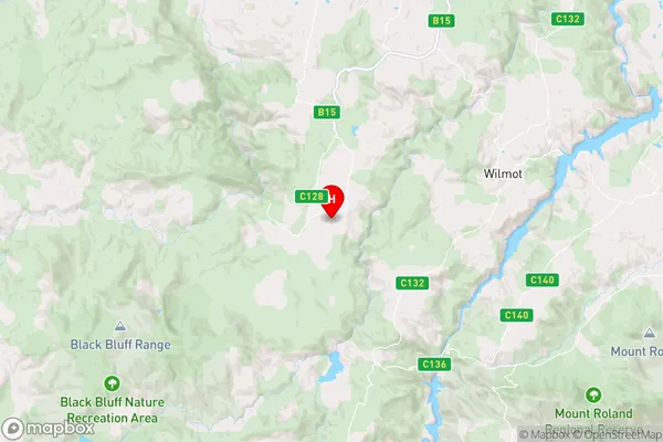 South Nietta,Tasmania Area Map