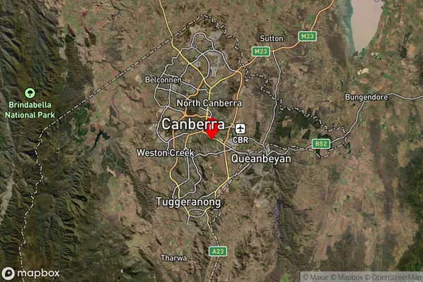 Griffith,Australian Capital Territory Satellite Map