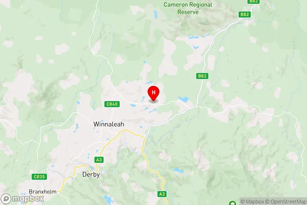 Herrick,Tasmania Area Map