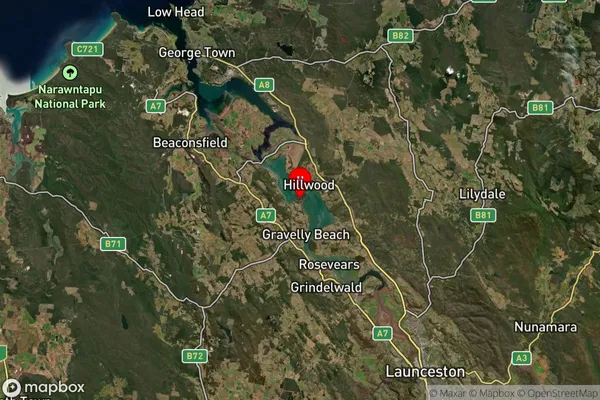 Swan Point,Tasmania Satellite Map