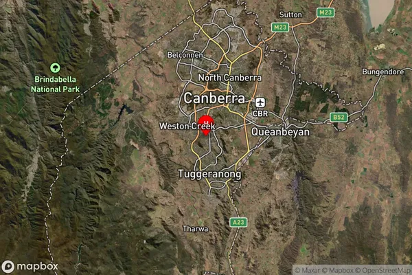 Pearce,Australian Capital Territory Satellite Map