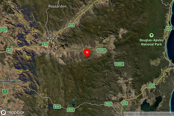 Royal George,Tasmania Satellite Map