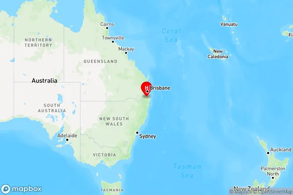 Old Grevillia,New South Wales Region Map