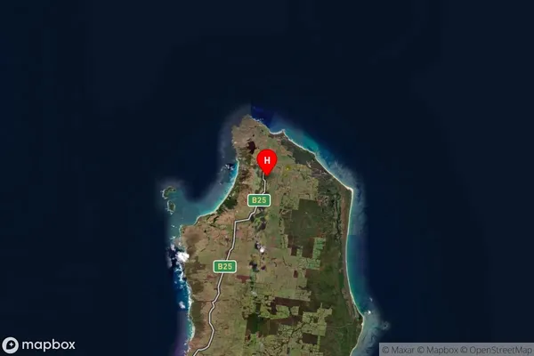 Egg Lagoon,Tasmania Satellite Map