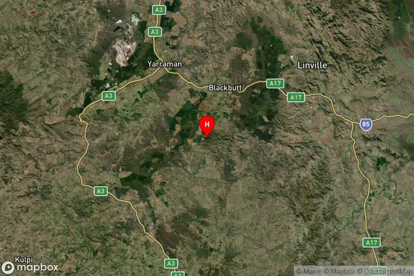 Googa Creek,Queensland Satellite Map