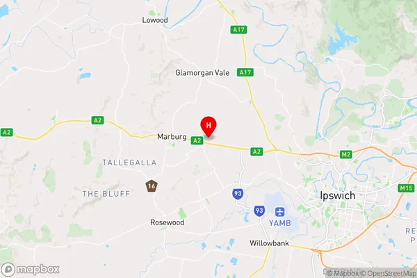 Haigslea,Queensland Area Map