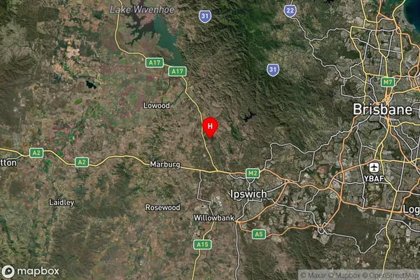 Harlin,Queensland Satellite Map