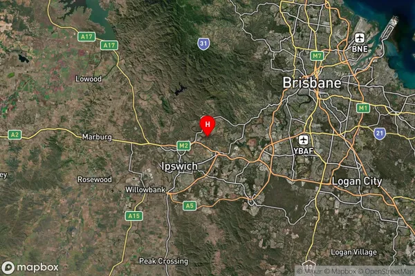 Karalee,Queensland Satellite Map