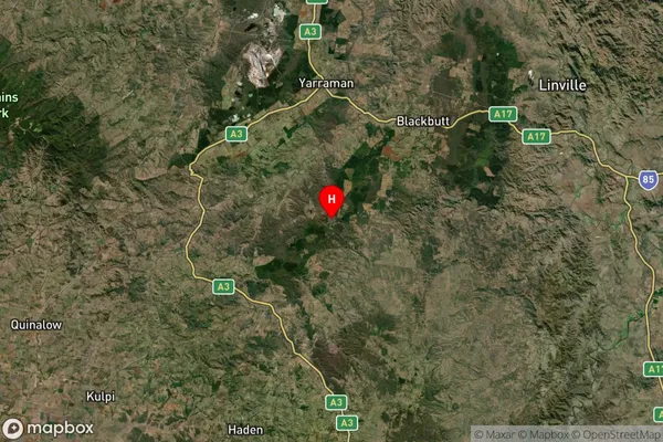 Mount Binga,Queensland Satellite Map