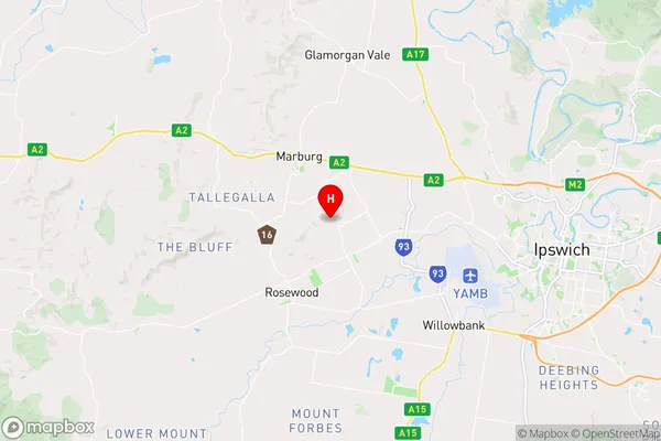 Mount Marrow,Queensland Area Map