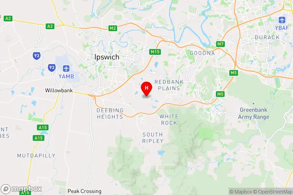 Swanbank,Queensland Area Map