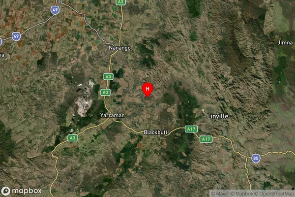 Teelah,Queensland Satellite Map